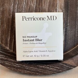 Perricone MD No Makeup Instant Blur Primer 0.35 oz NWT Pore Minimizer